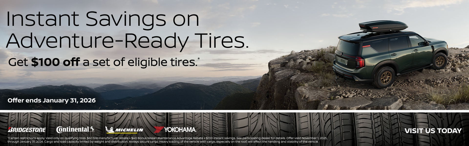 Tire Special at San Leandro Nissan